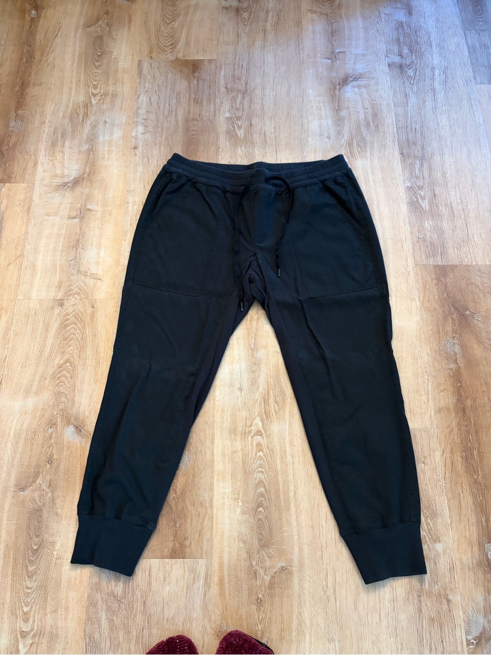 CAbi Black Women's Drawstring Jogger Pants